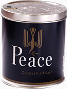 ピース（５０）缶入り＿日本たばこ・外国たばこ・シガー（葉巻）・パイプの各種類を豊富な銘柄で販売・通販します。初心者の方にも吸い方などイラスト付きで説明・解説