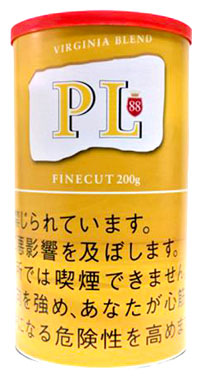 PL88・バージニアブレンド（200ｇ）　缶＿日本たばこ・外国たばこ・シガー（葉巻）・パイプの各種類を豊富な銘柄で販売・通販します。初心者の方にも吸い方などイラスト付きで説明・解説