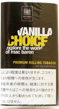 チョイス・バニラ＿日本たばこ・外国たばこ・シガー（葉巻）・パイプの各種類を豊富な銘柄で販売・通販します。初心者の方にも吸い方などイラスト付きで説明・解説